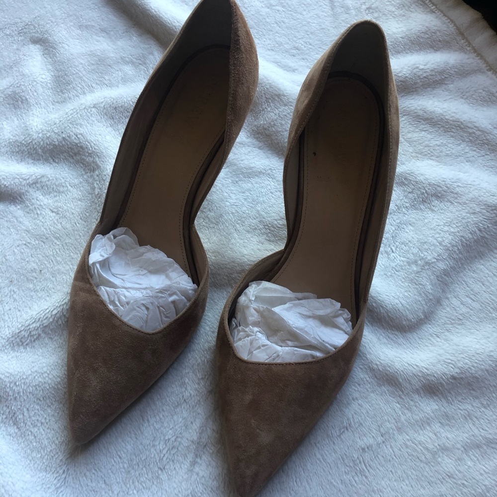 J.Crew pumps in adorable warm beige, US 8.5